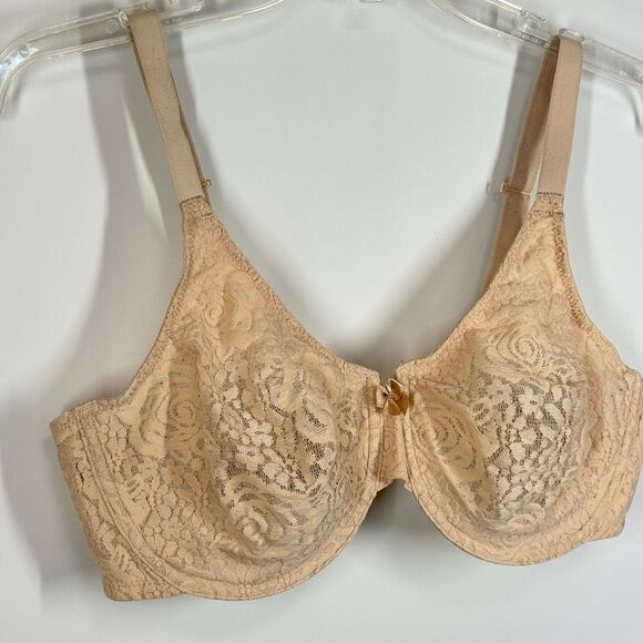 Wacoal Halo Lace Underwire Bra size 40D 851205 - Picture 5 of 7